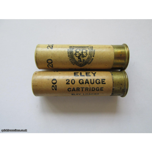 20G R.T.O. ELEY 20 GAUGE CARTRIDGE CREAM CARTRIDGE  [INERT]