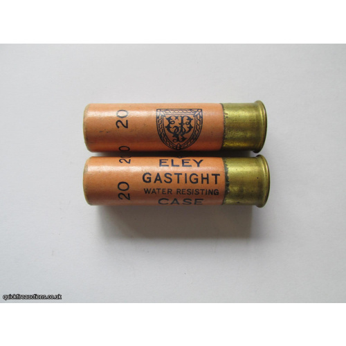 20G R.T.O. ELEY GASTIGHT CASE PEACH CARTRIDGE  [INERT]