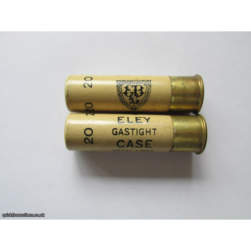 20G R.T.O. CREAM ELEY GASTIGHT CASE CARTRIDGE  [INERT]