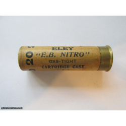 20G R.T.O. ELEY E.B. NITRO GAS-TIGHT TC= MARTIN GLASGOW & AB  CARTRIDGE  [INERT]