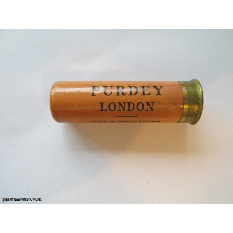20G R.T.O. PURDEY LONDON CARTRIDGE  [INERT]