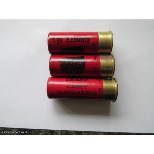 12G CAREY GUNMAKER THE LEDBURY TYPE 1 12mm BRASS CARTRIDGE  [INERT]