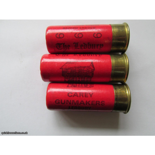 12G CAREY GUNMAKER THE LEDBURY TYPE 3 CARTRIDGE  [INERT]