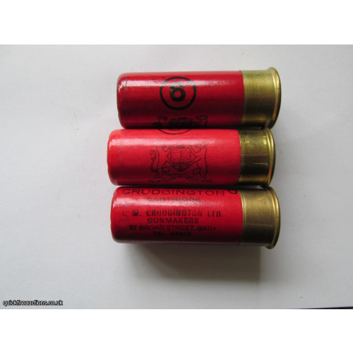 12G CRUDGINGTON THE CRUDGINGTON TYPE 2 12mm BRASS CARTRIDGE  [INERT]