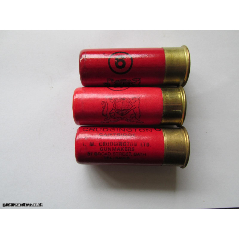 12G CRUDGINGTON THE CRUDGINGTON TYPE 2 12mm BRASS CARTRIDGE  [INERT]