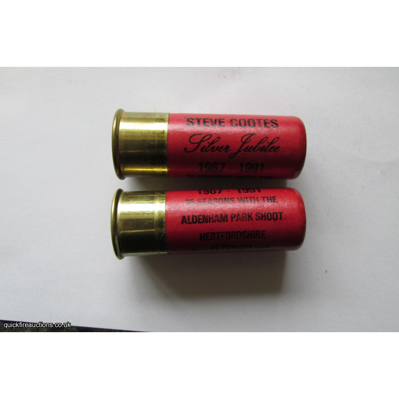 12G STEVE COOTES SILVER JUBILEE 1967-1991  CARTRIDGE  [INERT]