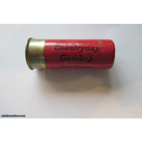12G COUNTRYWAY GUNSHOP CARTRIDGE  [INERT]