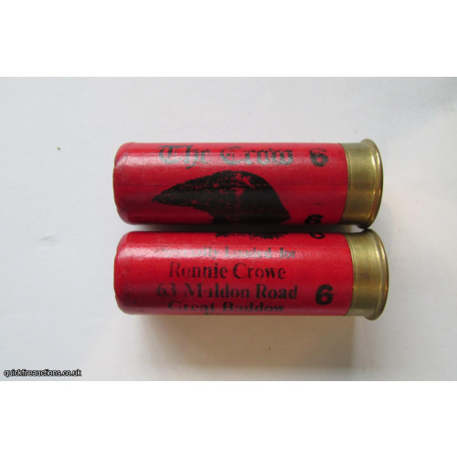 12G RONNIE CROWE THE CROW CARTRIDGE  [INERT]