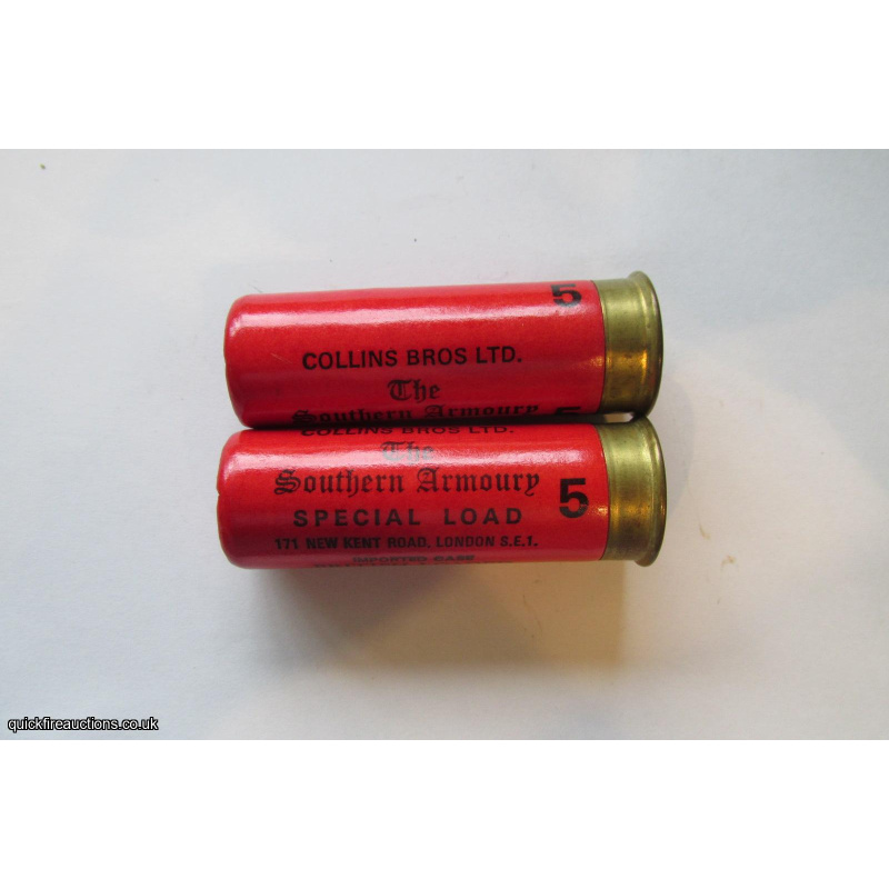12G COLLINS SOUTHERN ARMOURY SPECIAL LOAD  CARTRIDGE  [INERT]
