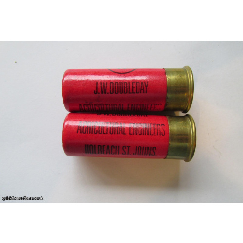 12G DOUBLEDAY AGRICULTURAL ENGINEERS CARTRIDGE  [INERT]