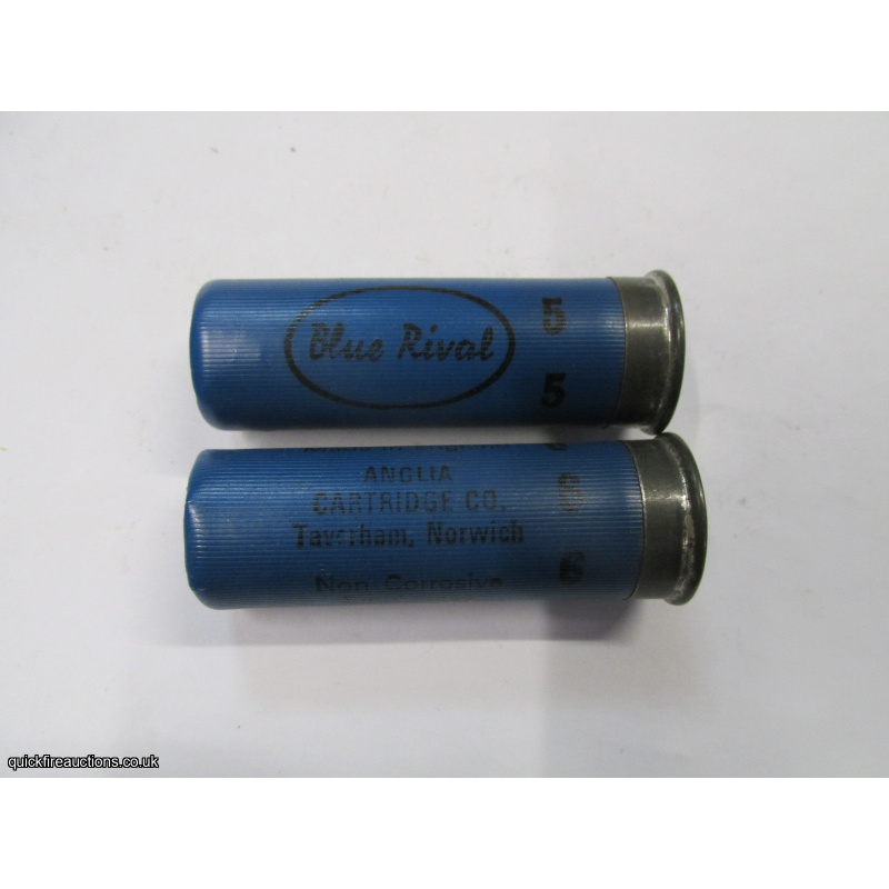 12G ANGLIA BLUE RIVAL CARTRIDGE [INERT]
