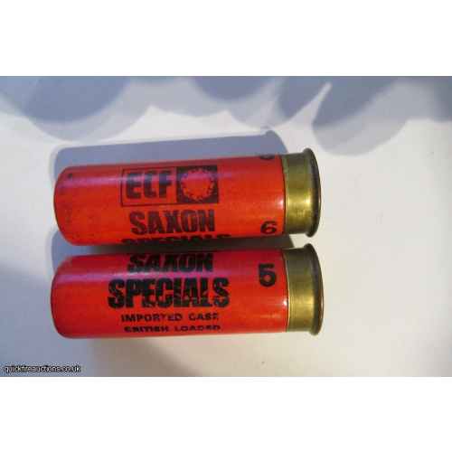 12G ECF SAXON SPECIALS CARTRIDGE  [INERT]