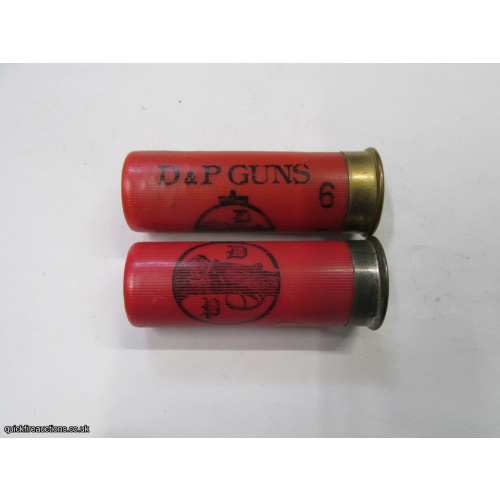 12G D & P GUNS CARTRIDGE [INERT]
