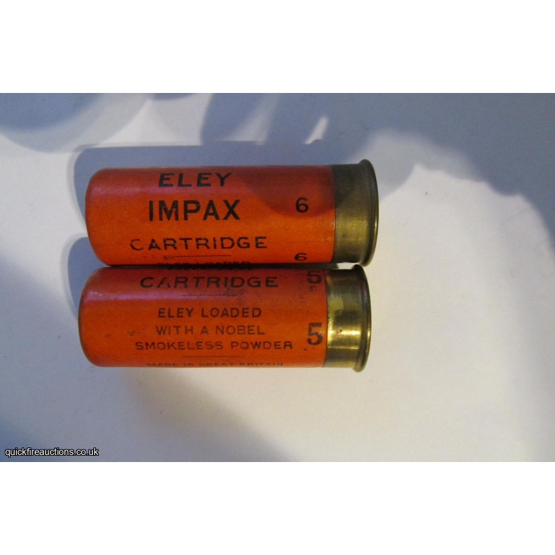 12G ELEY IMPAX NOBEL SMOKELESS CARTRIDGE  [INERT]