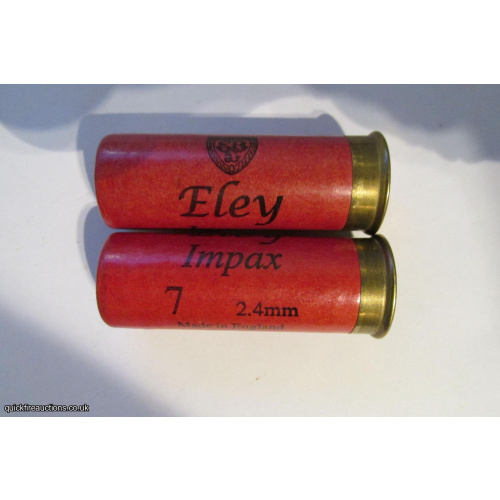12G ELEY IMPAX RED CARTRIDGE  [INERT]