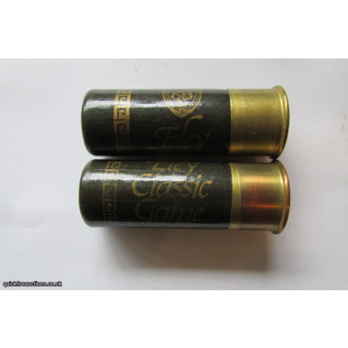 12G ELEY CLASSIC GAME BLACK  CARTRIDGE  [INERT]