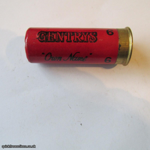 12G GENTRYS OWN NAME CARTRIDGE  [INERT]