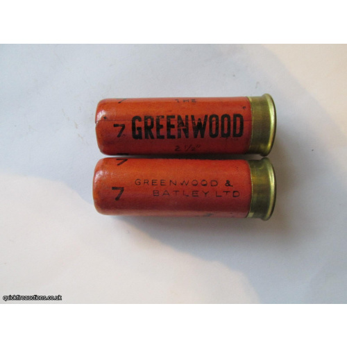 12G GREENWOOD & BATLEY THE GREENWOOD  CARTRIDGE  [INERT]
