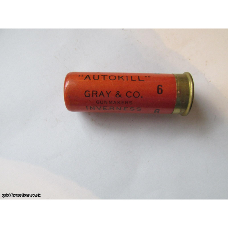 12G GRAY AUTOKILL CARTRIDGE  [INERT]