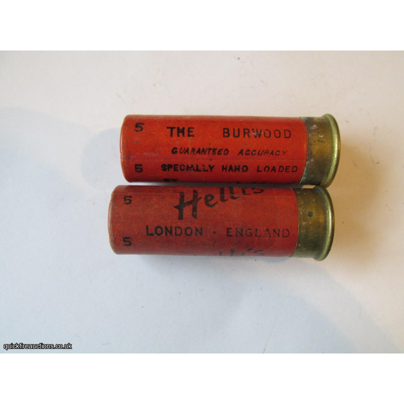 12G HELLIS THE BURWOOD CARTRIDGE  [INERT]