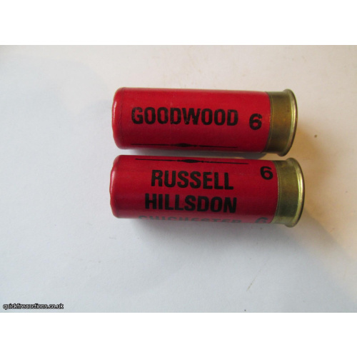 12G RUSSELL HILLSDON GOODWOOD CARTRIDGE  [INERT]