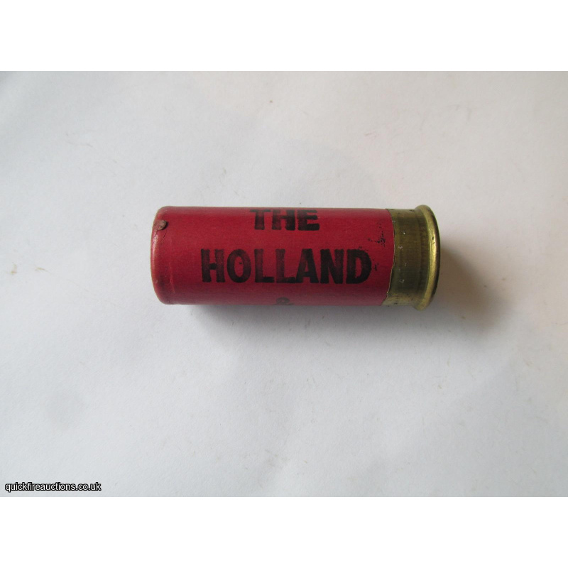 12G THE HOLLAND & HOLLAND SHOOTING SCHOOL DARK RED CARTRIDGE  [INERT]