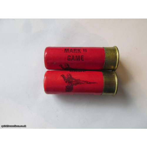 12G HOPKINS MARK 11 GAME TYPE 2 11mm BRASS CARTRIDGE  [INERT]