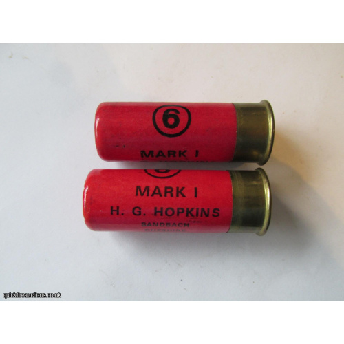 12G HOPKINS MARK 1 TYPE 2 BRIGHT RED CARTRIDGE  [INERT]