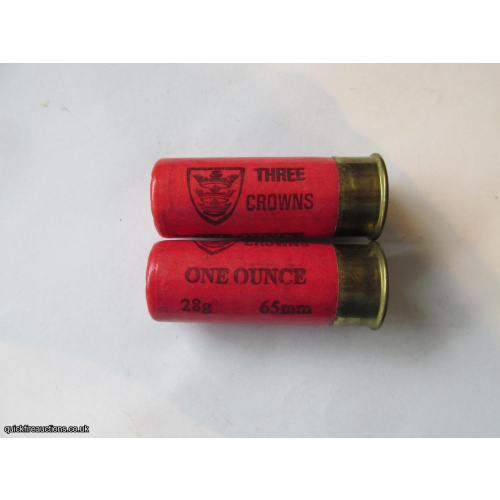 12G HULL THREE CROWNS ONE OUNCE CARTRIDGE  [INERT]