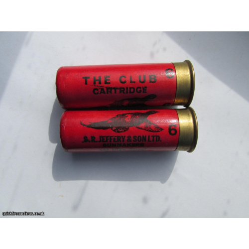 12G S.R. JEFFERY THE CLUB  CARTRIDGE  [INERT]