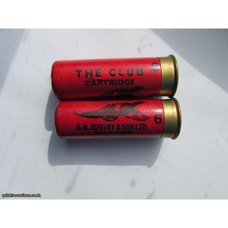 12G S.R. JEFFERY THE CLUB  CARTRIDGE  [INERT]