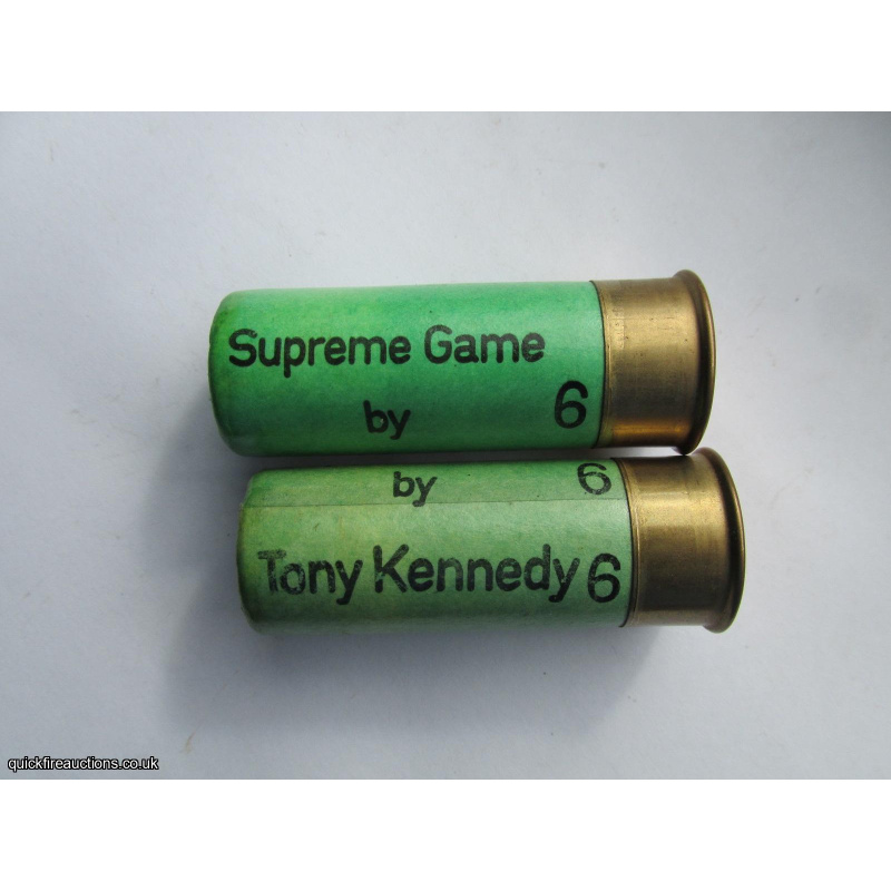 12G  TONY KENNEDY SUPREME GAME CARTRIDGE  [INERT]