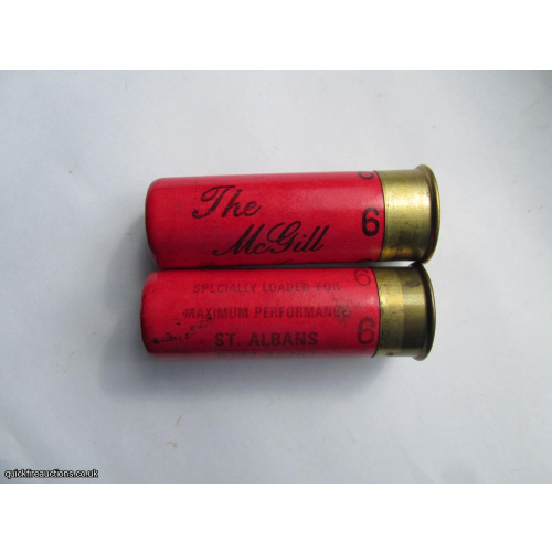 12G THE McGILL SPORTING TYPE 1 CARTRIDGE  [INERT]