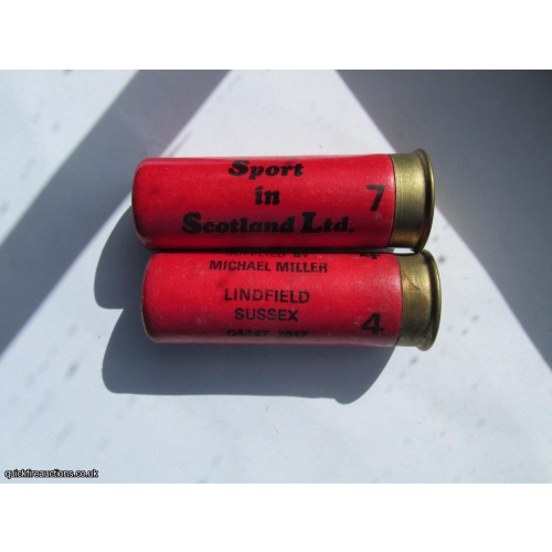 12G MILLER SPORT IN SCOTLAND LTD CARTRIDGE  [INERT]