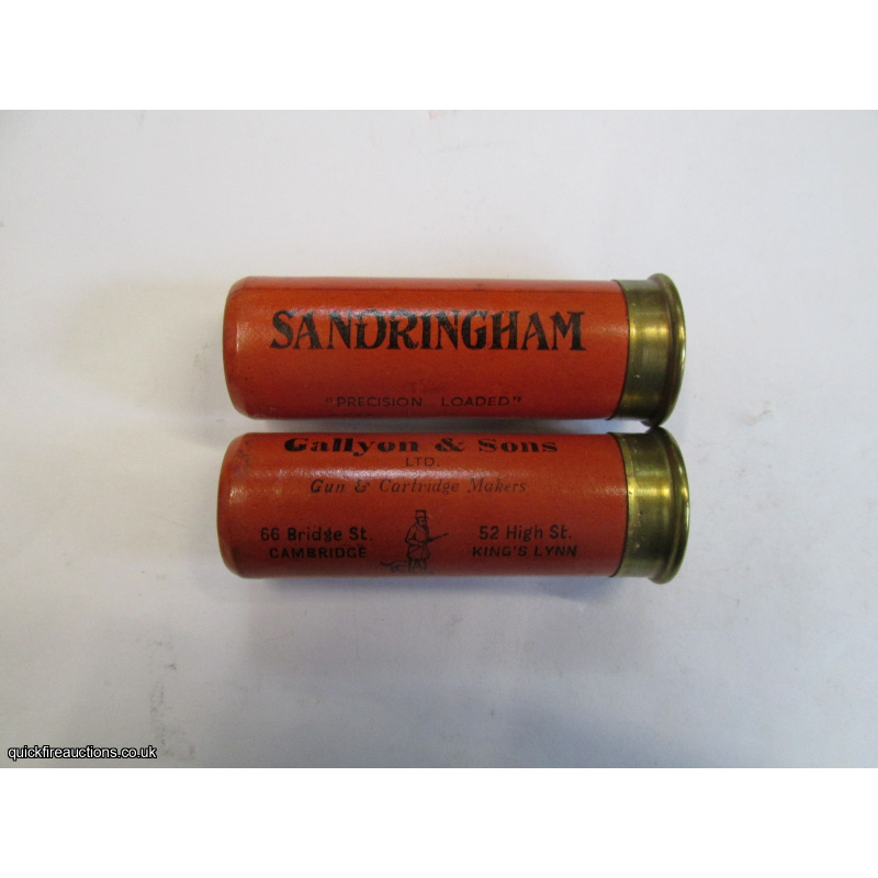 12G R.T.O. GALLYON SANDRINGHAM ORANGE CARTRIDGE  [INERT]