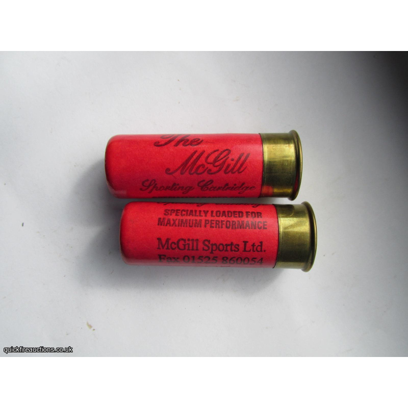 12G McGILL SPORTS THE McGILL SPORTING TYPE 2 CARTRIDGE  [INERT]