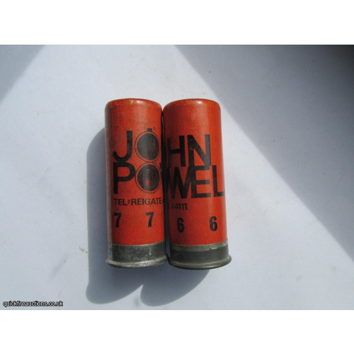 12G JOHN POWELL CARTRIDGE  [INERT]