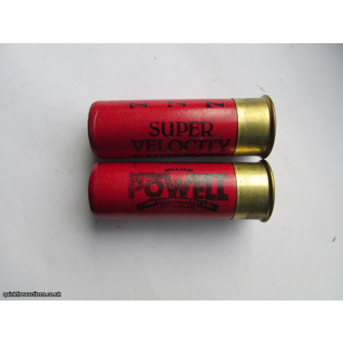 12G POWELL SUPER VELOCITY TYPE 3 CARTRIDGE  [INERT]
