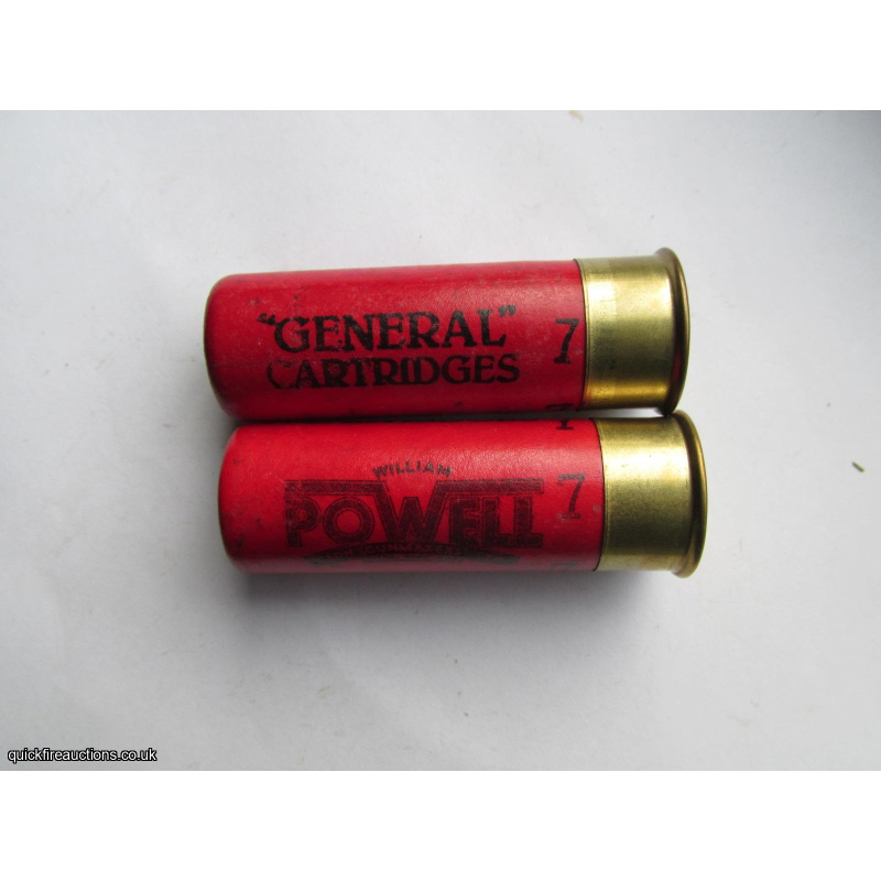 12G POWELL GENERAL TYPE 1 12mm BRASS CARTRIDGE  [INERT]