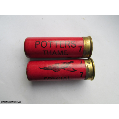 12G POTTERS THAME SPECIAL LOAD CARTRIDGE  [INERT]