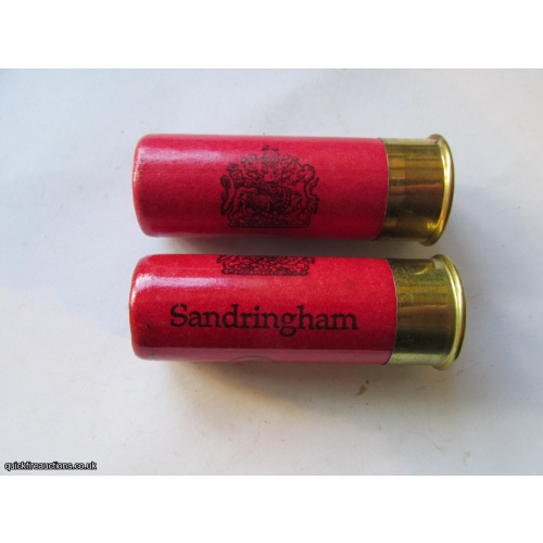 12G SANDRINGHAM CARTRIDGE  [INERT]