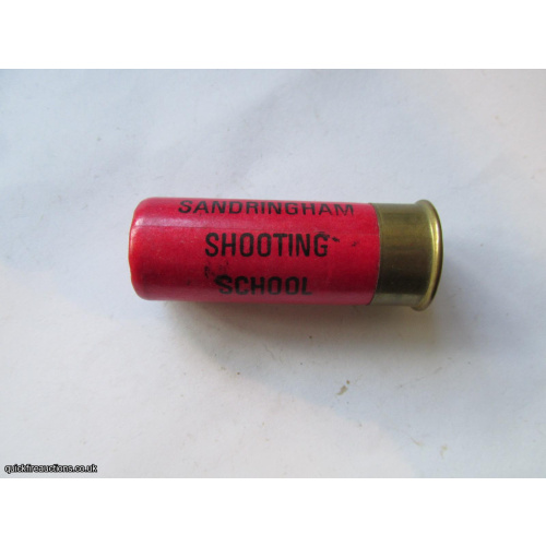 12G SANDRINGHAM SHOOTING SCHOOL CARTRIDGE  [INERT]