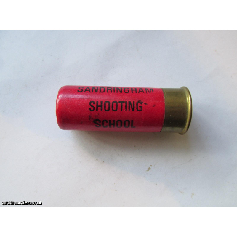 12G SANDRINGHAM SHOOTING SCHOOL CARTRIDGE  [INERT]