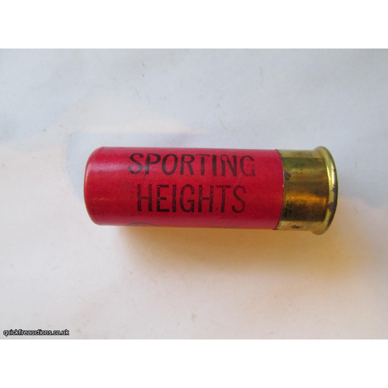 12G SPORTING HEIGHTS CARTRIDGE  [INERT]
