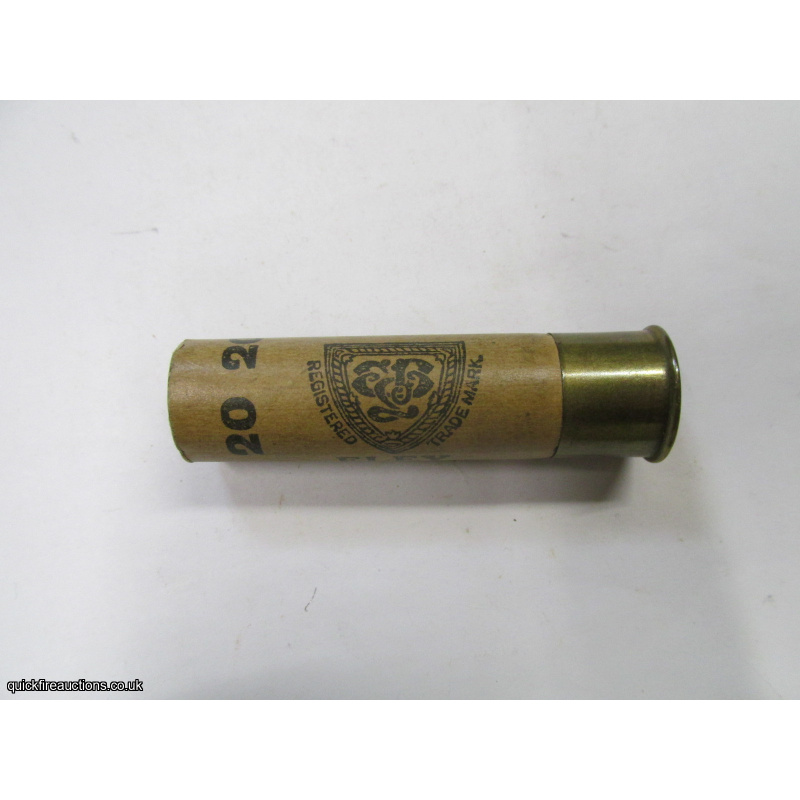 20G N.P.E. ELEY GAS-TIGHT CASE GASTIGHT CARTRIDGE  [INERT]