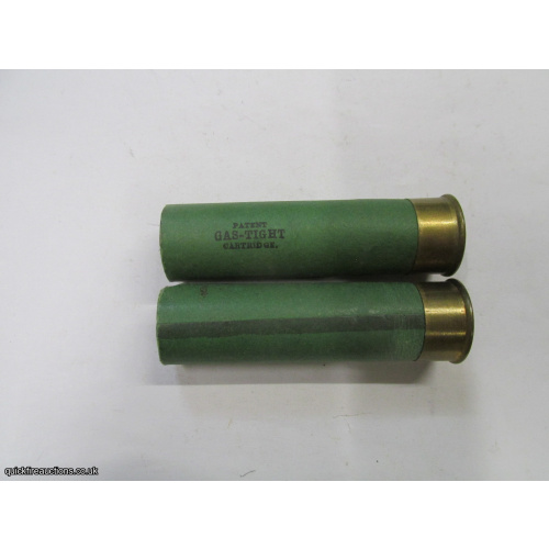 20G N.P.E. PATENT GAS-TIGHT RAISED PR ELEY BROS LONDON CARTRIDGE  [INERT]