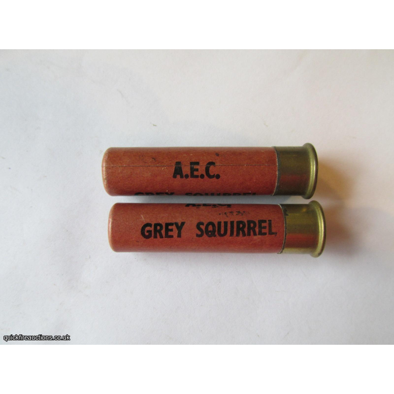 .410G R.T.O. 2 inch A.E.C. GREY SQUIRREL CARTRIDGE  [INERT]