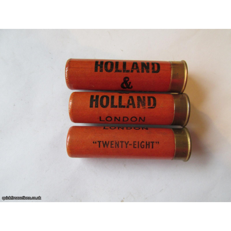 28G R.T.O. HOLLAND & HOLLAND TWENTY-EIGHT CARTRIDGE  [INERT]