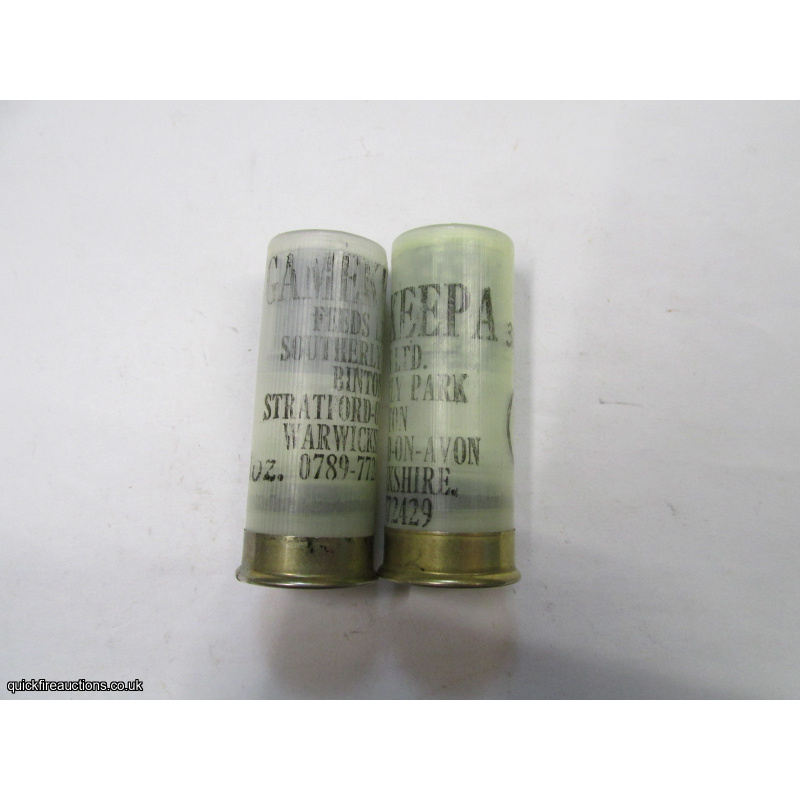 12G GAMEKEEPA FEEDS LTD CARTRIDGE [INERT]
