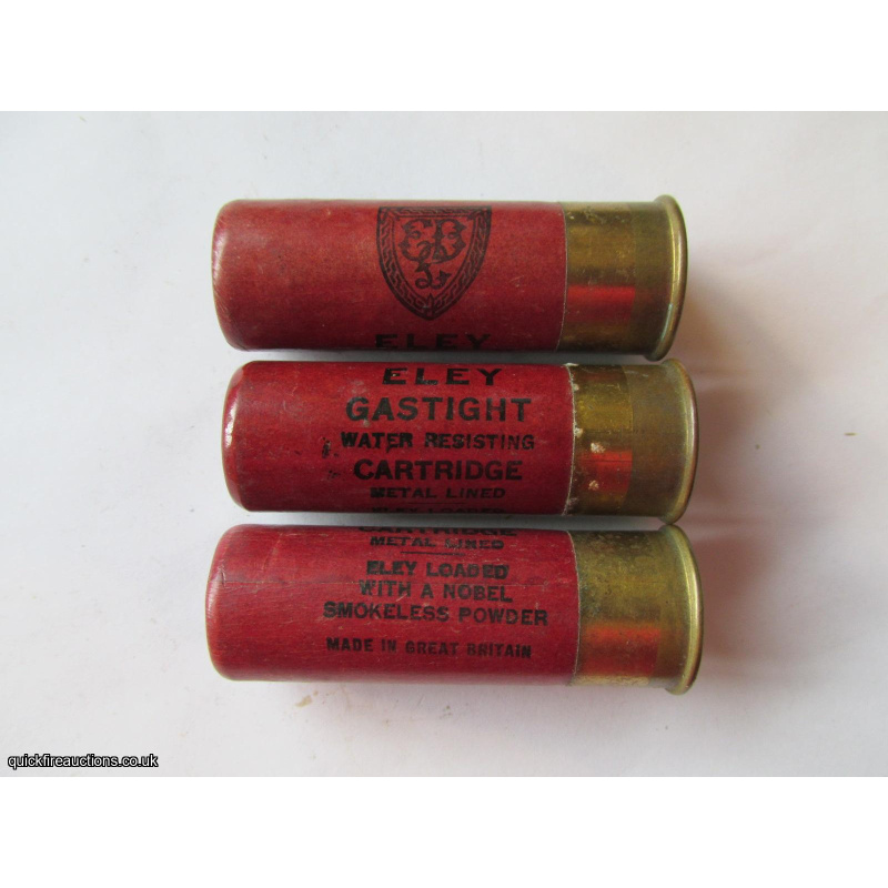 10G R.T.O. ELEY GASTIGHT CARTRIDGE  [INERT]